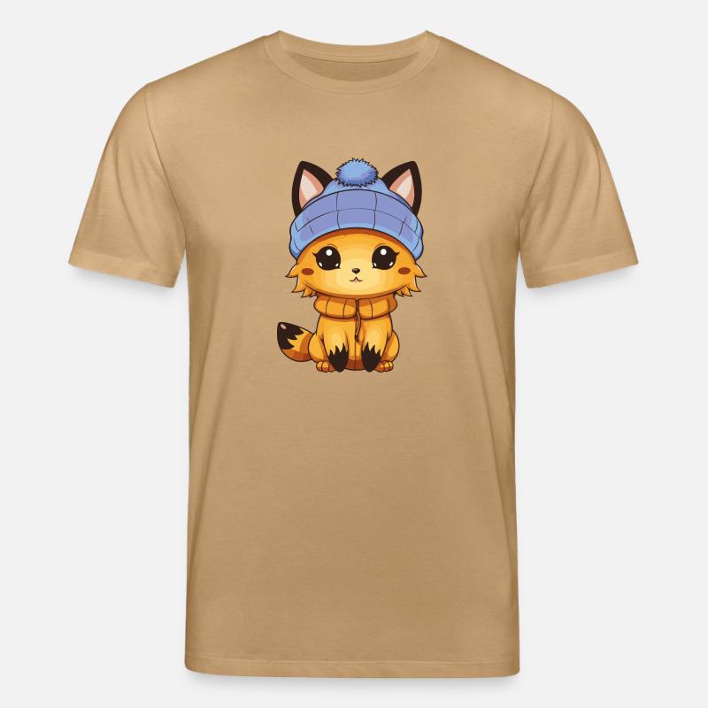 Bande dessinée Fox - T-shirt bio CREATOR Stanley/Stella Unisexe - caramel 