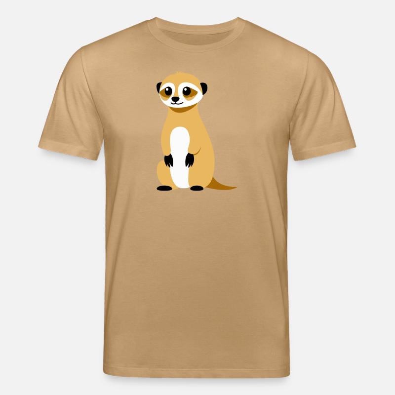 Erdmännchen - Stanley/Stella Unisex Bio-T-Shirt CREATOR  - Karamell 