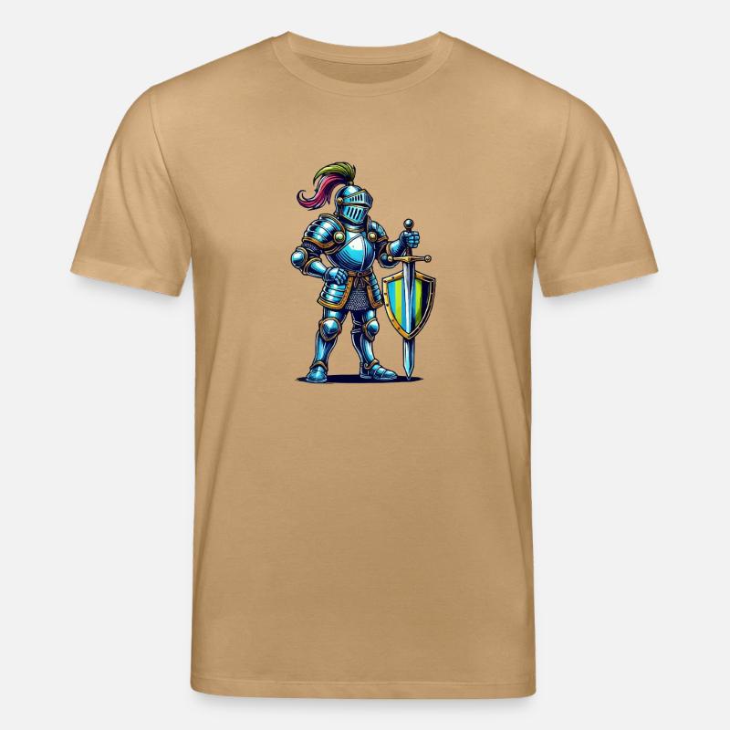 ritter comic - Stanley/Stella Unisex Bio-T-Shirt CREATOR  - Karamell 