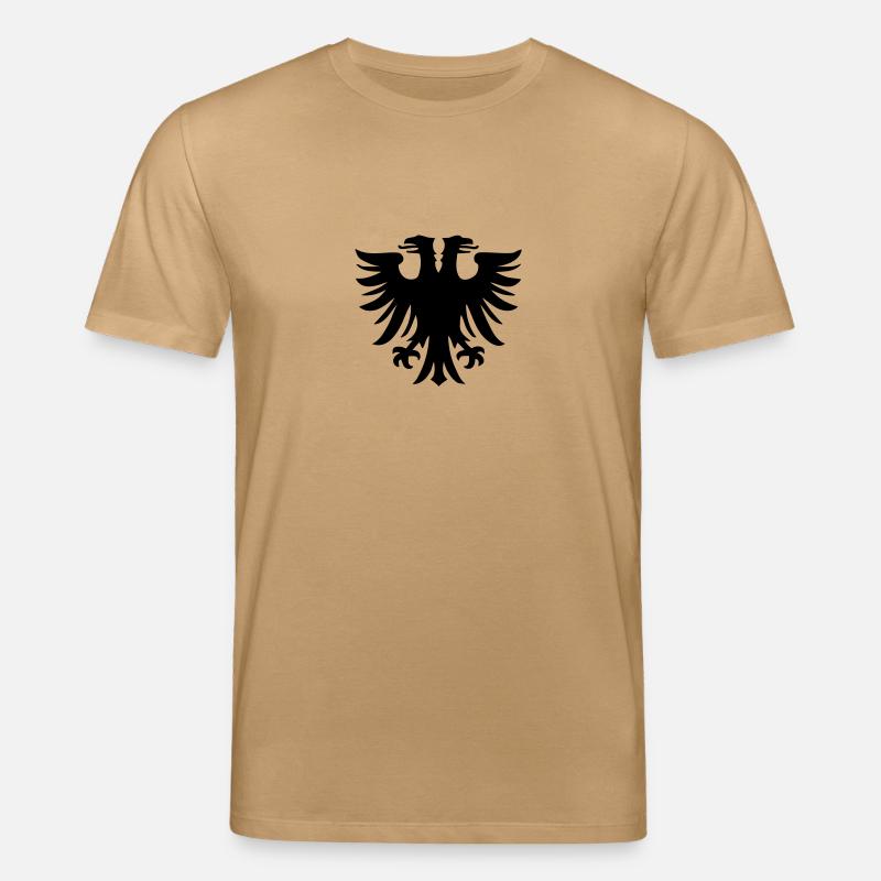 double-headed eagle - Stanley/Stella CREATOR Unisex Organic T-Shirt - caramel 