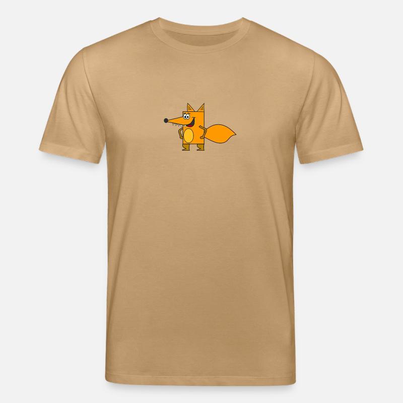 arctic fox fuchs68 - Stanley/Stella Unisex Bio-T-Shirt CREATOR  - Karamell 