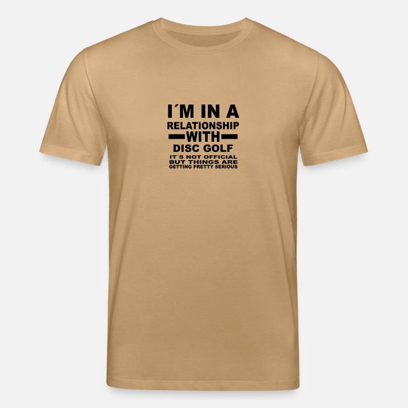 relationship with DISC GOLF - Stanley/Stella Unisex Bio-T-Shirt CREATOR  - Karamell 