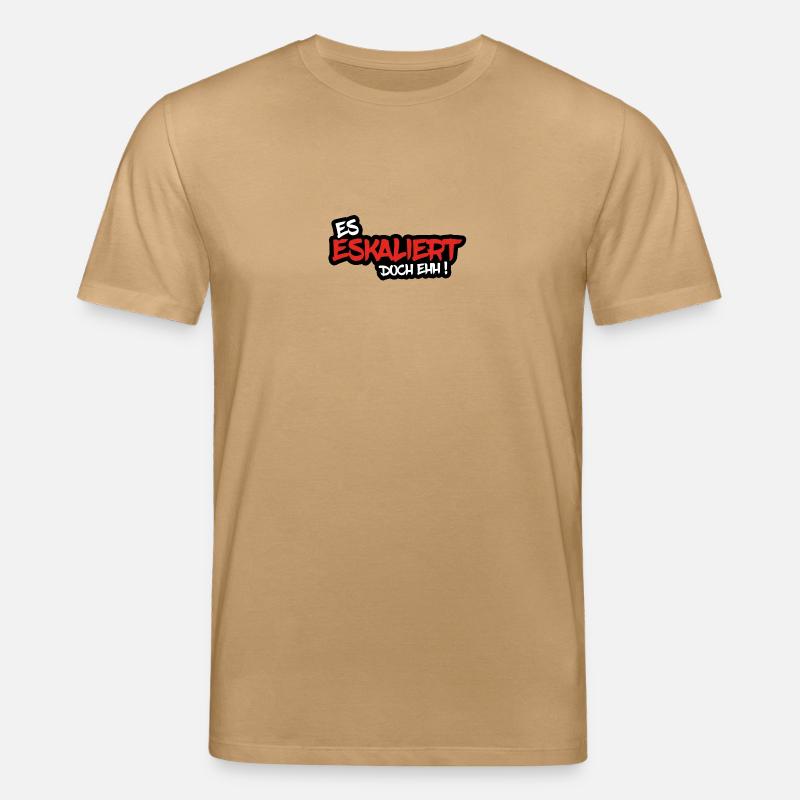 ES ESKALIERT DOCH EHH ! - Stanley/Stella Unisex Bio-T-Shirt CREATOR  - Karamell 