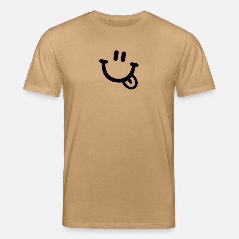 Smiley - Stanley/Stella Unisex Bio-T-Shirt CREATOR  - Karamell 