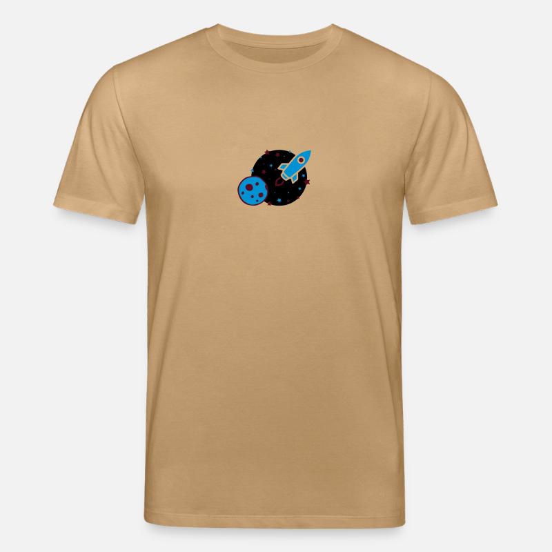 fusée - T-shirt bio CREATOR Stanley/Stella Unisexe - caramel 