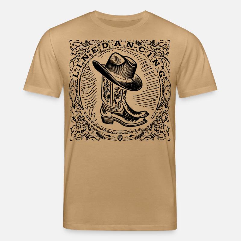 Linedancing - Stanley/Stella Unisex Bio-T-Shirt CREATOR  - Karamell 