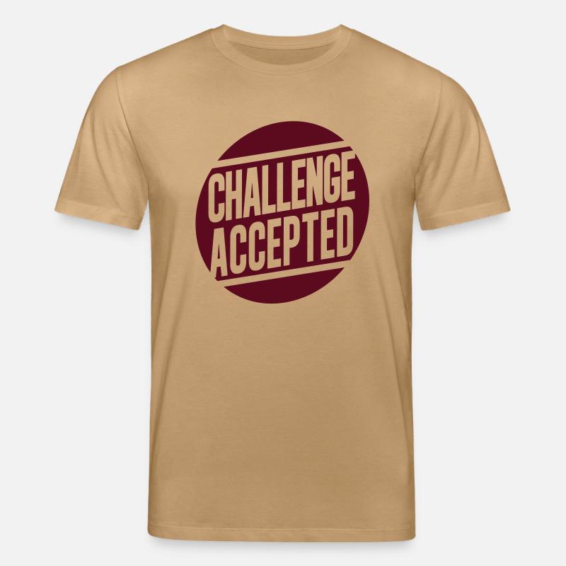 Challenge Accepted - Stanley/Stella Unisex Bio-T-Shirt CREATOR  - Karamell 
