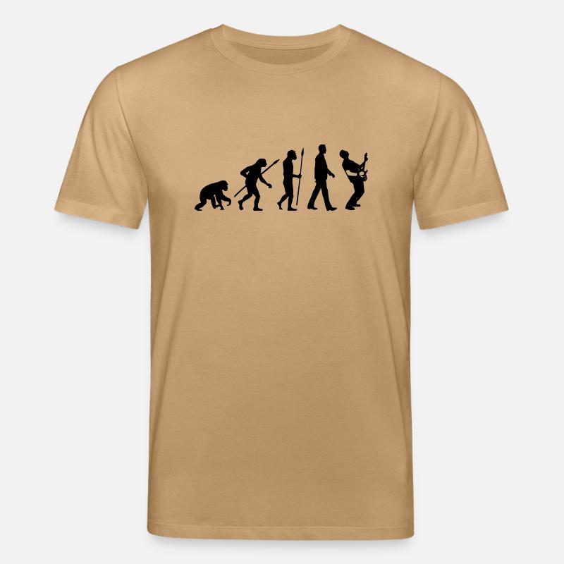 evolution_rocks_032012_l1c - Stanley/Stella CREATOR Unisex Organic T-Shirt - caramel 