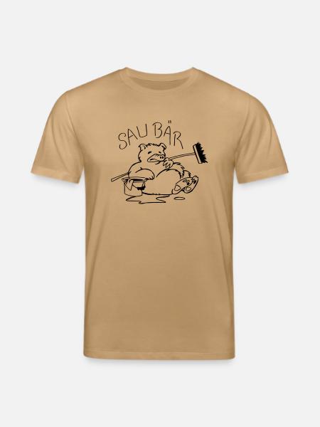 Saubär - T-shirt bio CREATOR Stanley/Stella Unisexe - caramel 