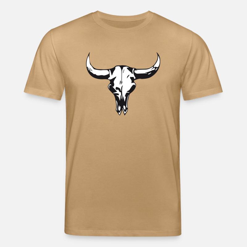 cowskull - T-shirt bio CREATOR Stanley/Stella Unisexe - caramel 