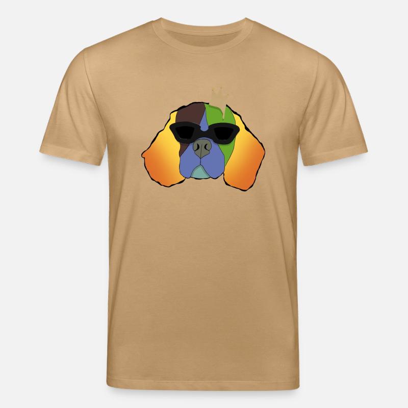 King Einstein - Stanley/Stella Unisex Bio-T-Shirt CREATOR  - Karamell 