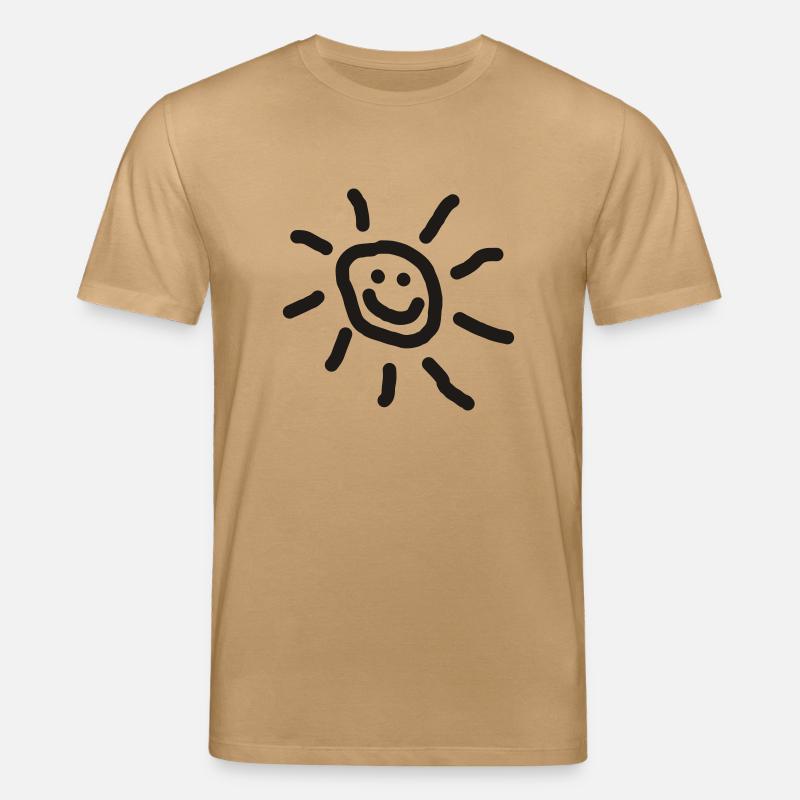 Sonne :-) - Stanley/Stella Unisex Bio-T-Shirt CREATOR  - Karamell 