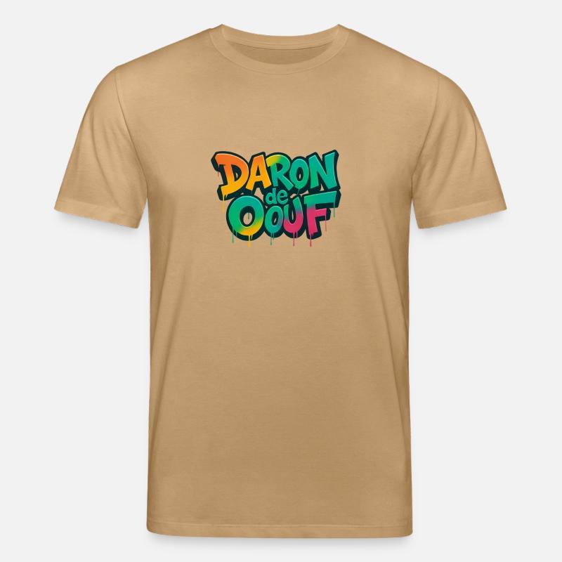 Daron de ouf - Stanley/Stella Unisex Bio-T-Shirt CREATOR  - Karamell 