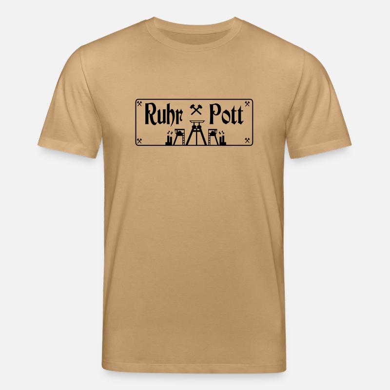 Ruhrpott - Stanley/Stella Unisex Bio-T-Shirt CREATOR  - Karamell 