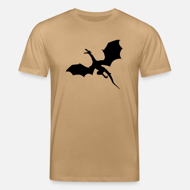 Fliegender Drache - Stanley/Stella Unisex Bio-T-Shirt CREATOR  - Karamell 