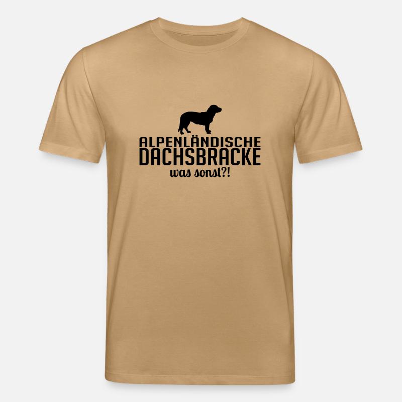 ALPENLÄNDISCHE DACHSBRACKE was sonst - Stanley/Stella Unisex Bio-T-Shirt CREATOR  - Karamell 