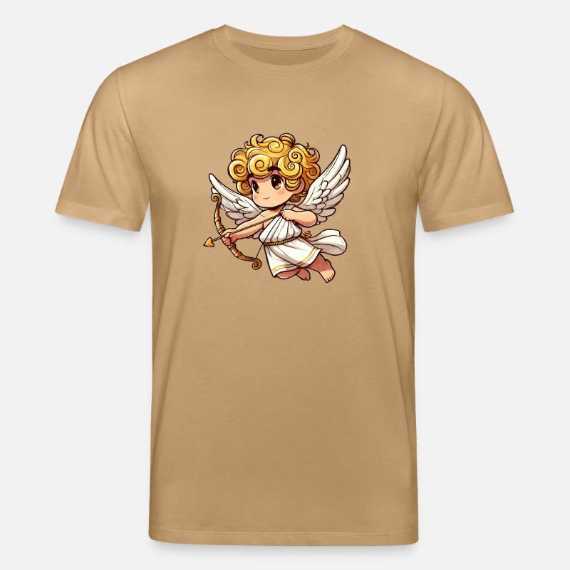 Engel Comic Amor - Stanley/Stella Unisex Bio-T-Shirt CREATOR  - Karamell 