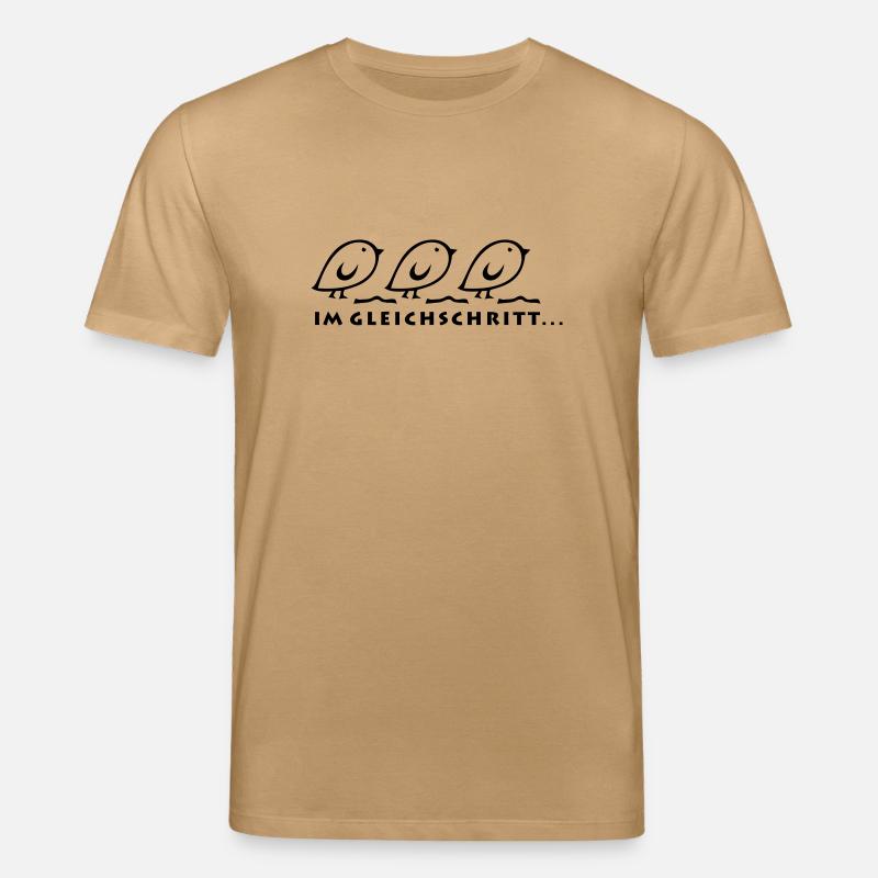 Tweetlercools - IM GLEICHSCHRITT - Stanley/Stella Unisex Bio-T-Shirt CREATOR  - Karamell 