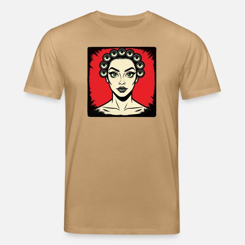 ICH SEHE DICH – nette Leute - Stanley/Stella Unisex Bio-T-Shirt CREATOR  - Karamell 
