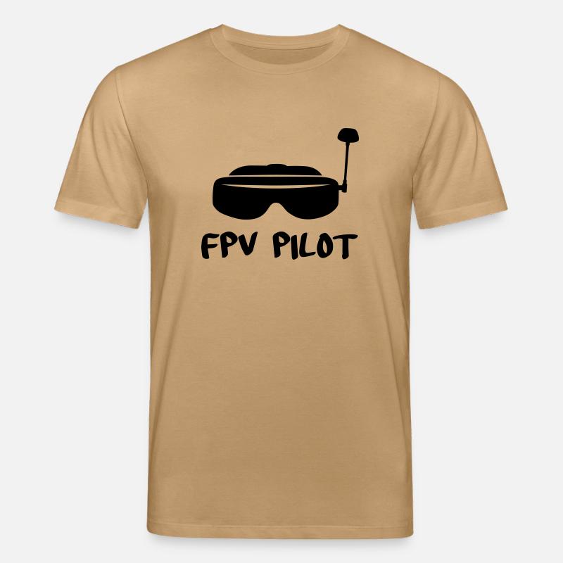 FPV Pilot - Stanley/Stella Unisex Bio-T-Shirt CREATOR  - Karamell 