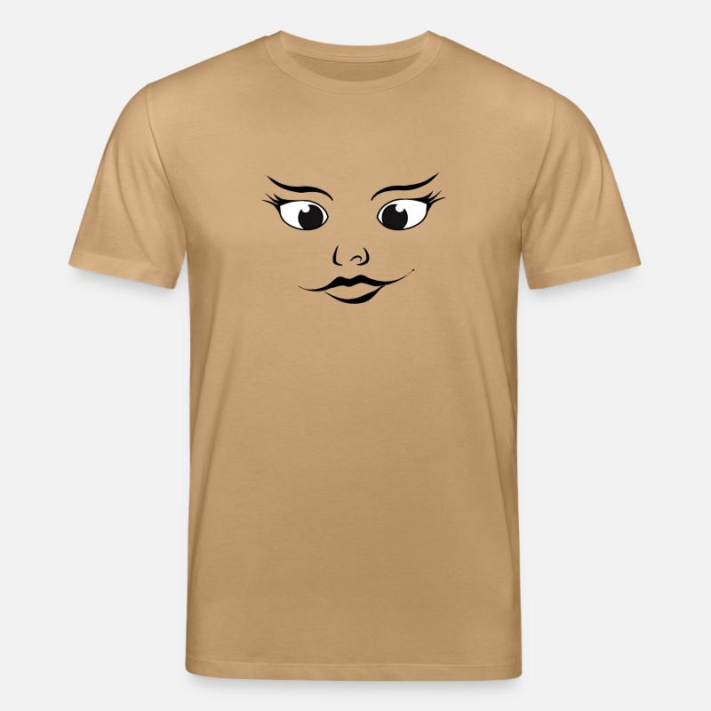 Joli visage - T-shirt bio CREATOR Stanley/Stella Unisexe - caramel 
