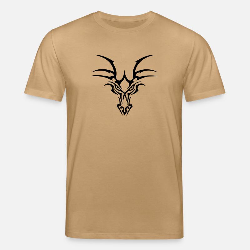 Drachenkopf - Stanley/Stella Unisex Bio-T-Shirt CREATOR  - Karamell 