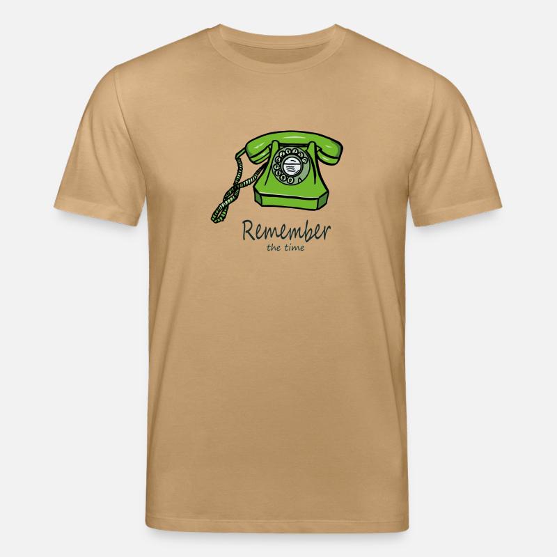 RememberTelefon - T-shirt bio CREATOR Stanley/Stella Unisexe - caramel 