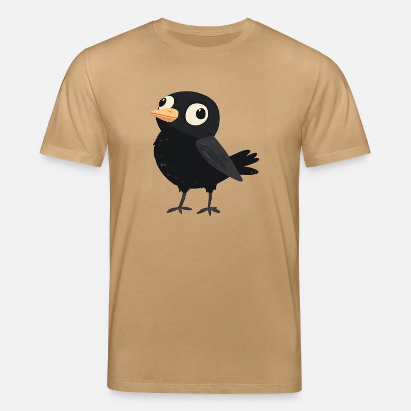 kleiner dummer Vogel - Stanley/Stella Unisex Bio-T-Shirt CREATOR  - Karamell 
