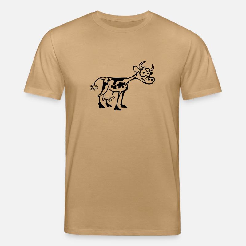 Kuh - Stanley/Stella Unisex Bio-T-Shirt CREATOR  - Karamell 