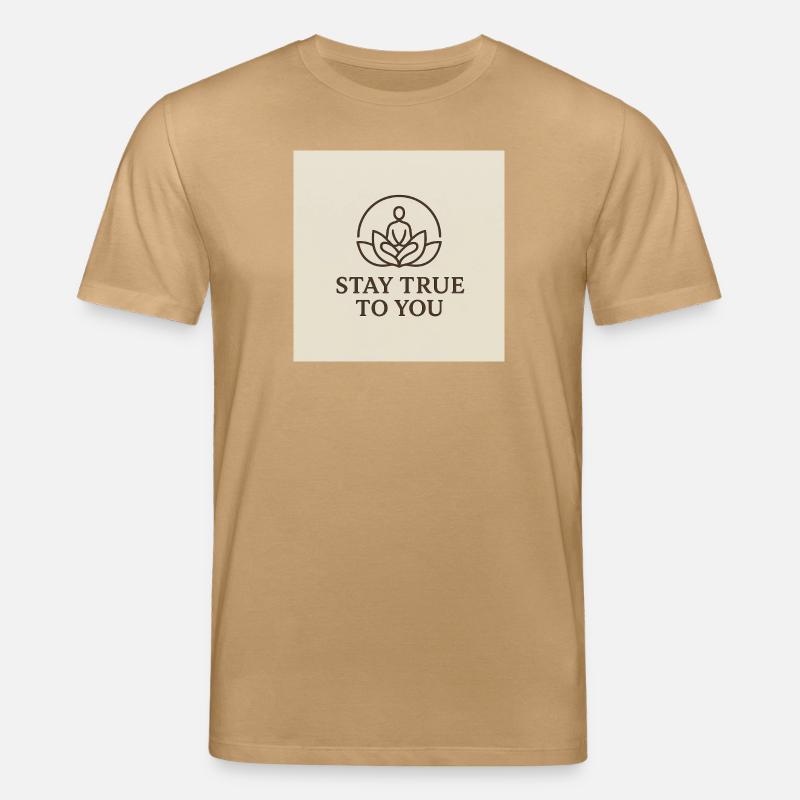 Pleine conscience et équilibre intérieur - T-shirt bio CREATOR Stanley/Stella Unisexe - caramel 
