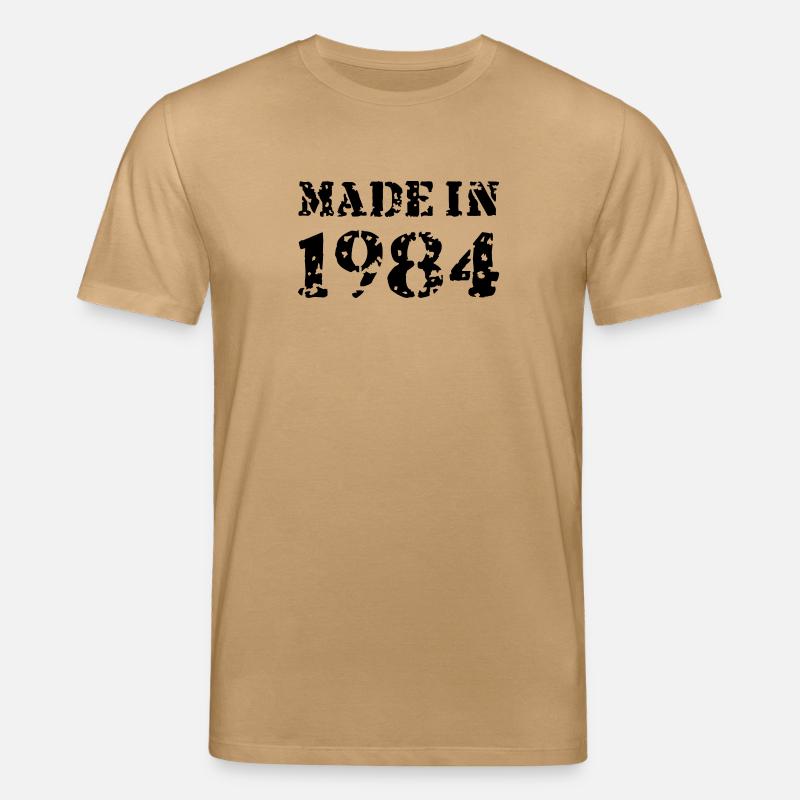Made in 1984 - Stanley/Stella Unisex Bio-T-Shirt CREATOR  - Karamell 