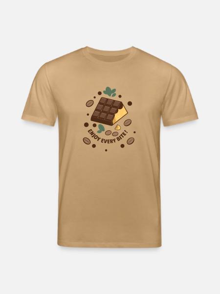 TABLETTES DE CHOCOLAT - T-shirt bio CREATOR Stanley/Stella Unisexe - caramel
