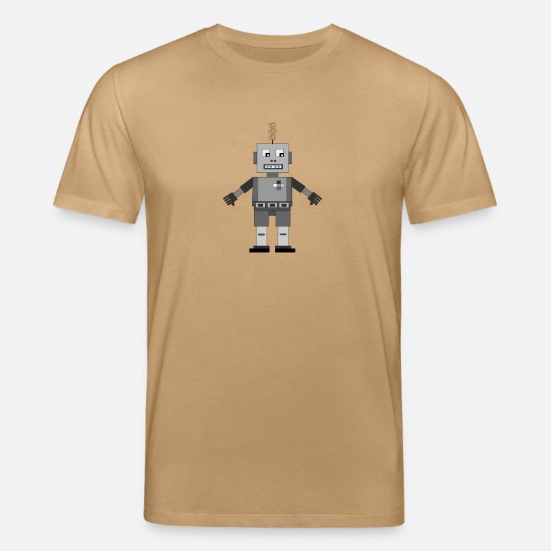 Robert, der Roboter - Stanley/Stella Unisex Bio-T-Shirt CREATOR  - Karamell 