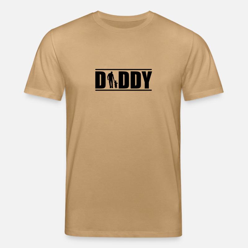 Daddy - Vater - Kind - bester Papa - Stanley/Stella Unisex Bio-T-Shirt CREATOR  - Karamell 