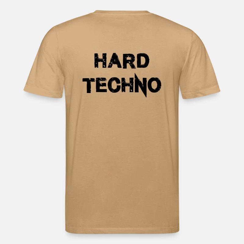 Hard Techno - Stanley/Stella CREATOR økologisk unisex-T-shirt - karamel 