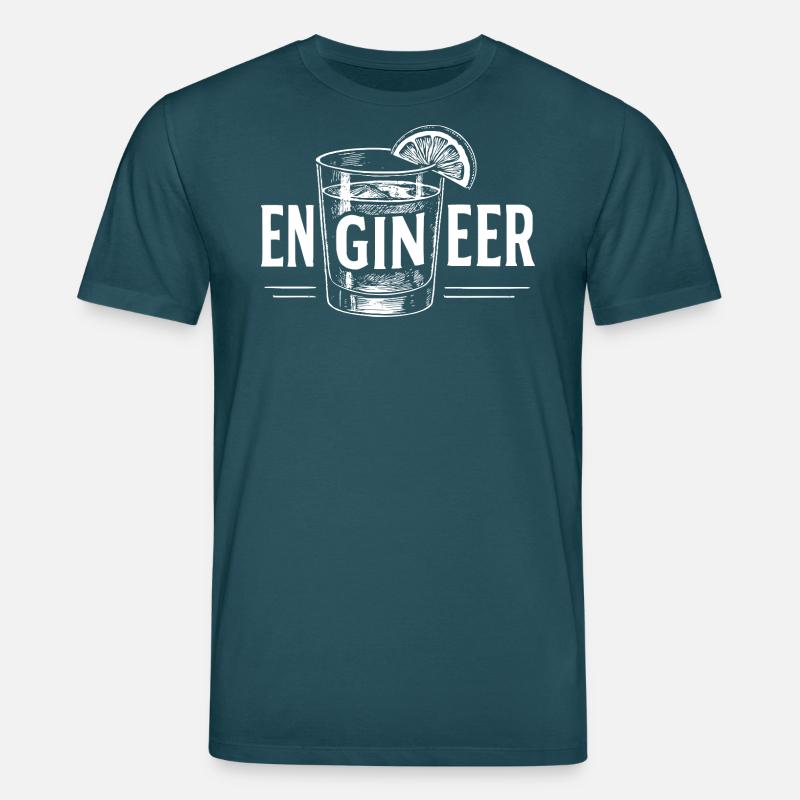 Engineer: Perfekte Geschenkidee für Ingenieure - Stanley/Stella Unisex Bio-T-Shirt CREATOR - Dunkles Petrol