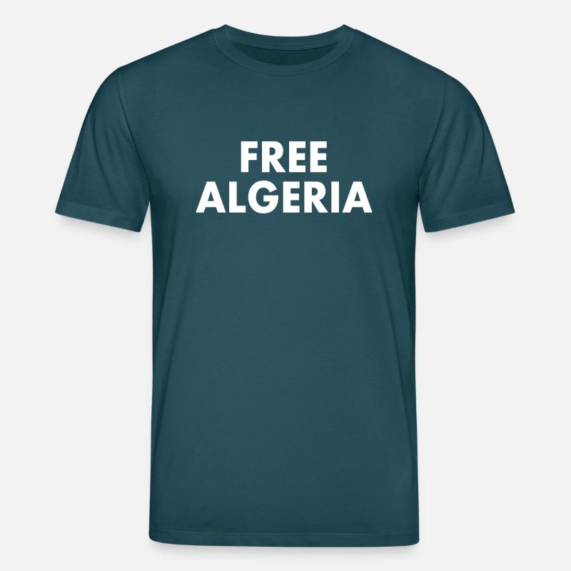 Algerien - Stanley/Stella Unisex Bio-T-Shirt CREATOR - Dunkles Petrol