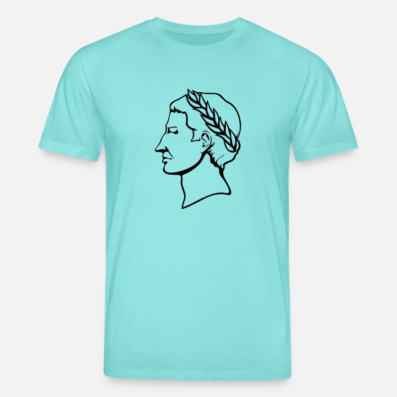 Gaius Julius Caesar - Stanley/Stella Unisex Bio-T-Shirt CREATOR  - Poolblau