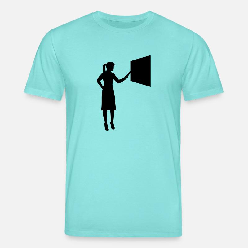 Lehrerin - Stanley/Stella Unisex Bio-T-Shirt CREATOR  - Poolblau