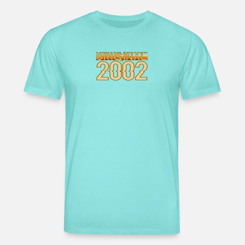 Original 2002 Retro Logo - T-shirt bio CREATOR Stanley/Stella Unisexe - bleu piscine