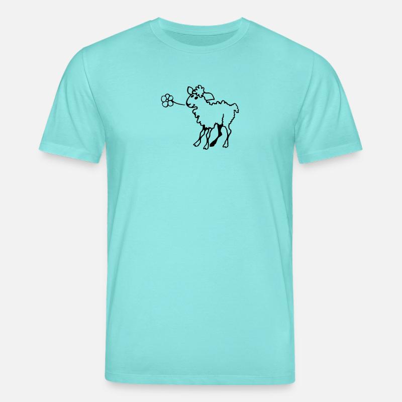 Lamm - Stanley/Stella Unisex Bio-T-Shirt CREATOR  - Poolblau