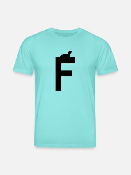 F furet/fouine - T-shirt bio CREATOR Stanley/Stella Unisexe - bleu piscine