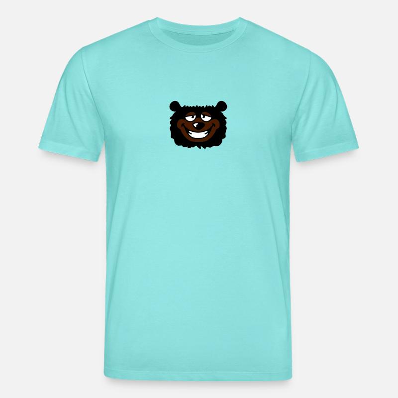 bear_head - Stanley/Stella Unisex Bio-T-Shirt CREATOR  - Poolblau