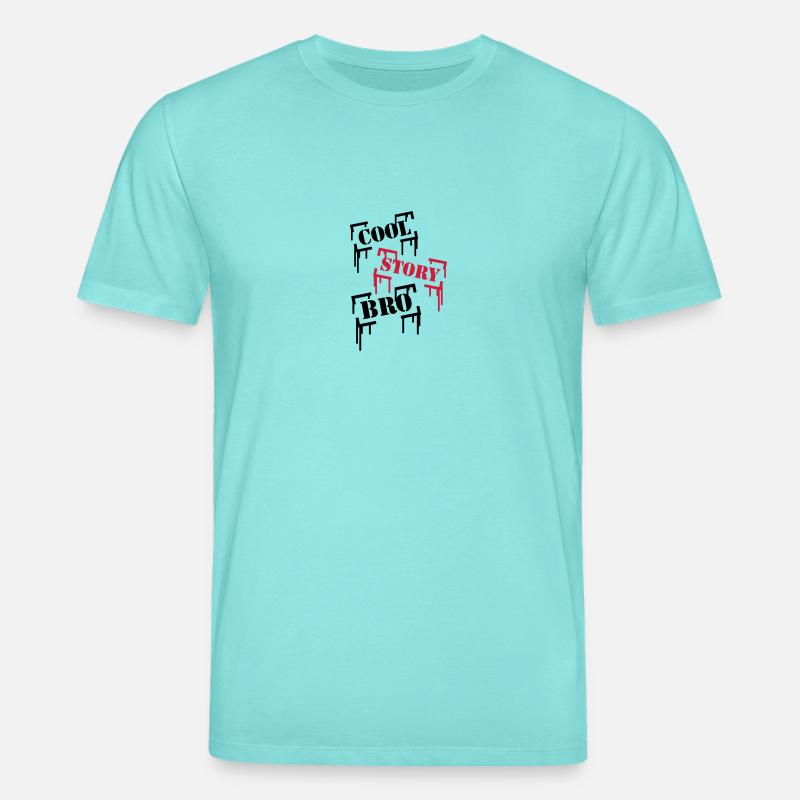 Cool Story BRO - Stanley/Stella Unisex Bio-T-Shirt CREATOR - Poolblau