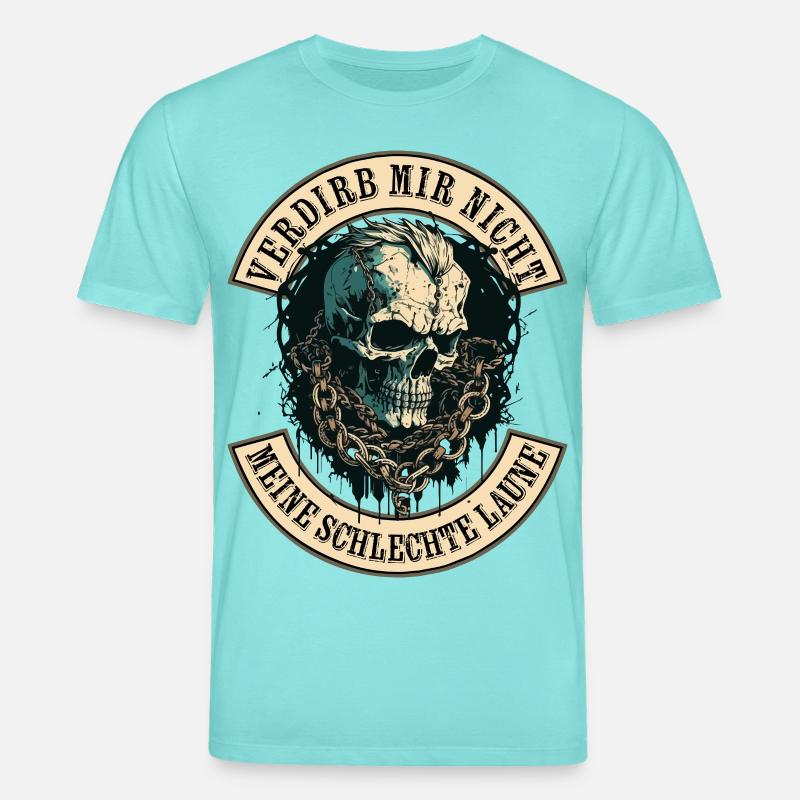 Verdirb mir nicht die Schlechte Laune - Stanley/Stella Unisex Bio-T-Shirt CREATOR - Poolblau