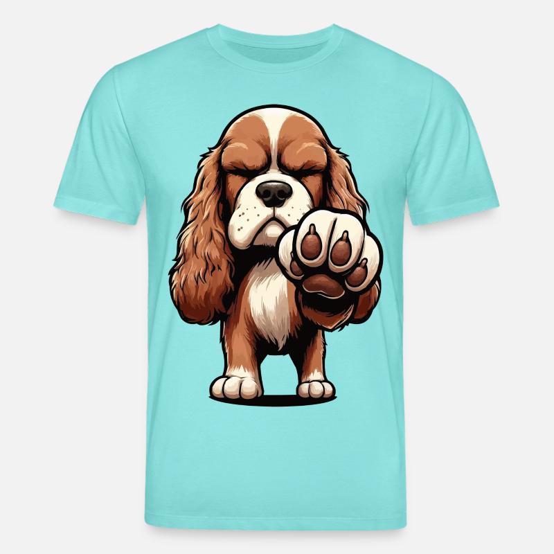 Cocker Spaniel Cockerhund Cocker Spaniel Besitzer - Stanley/Stella Unisex Bio-T-Shirt CREATOR  - Poolblau