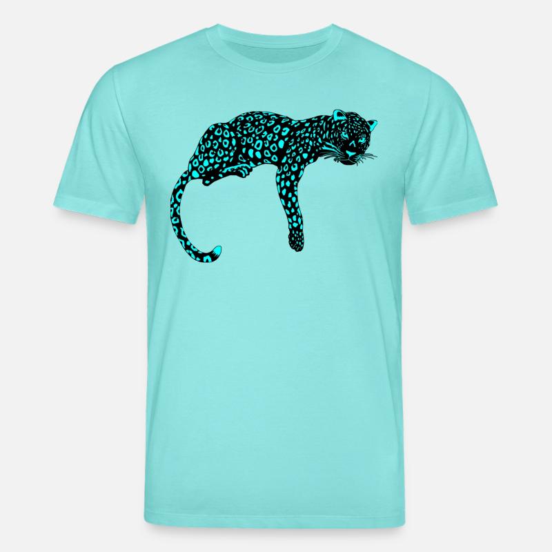 Neopard-ICE - Stanley/Stella Unisex Bio-T-Shirt CREATOR  - Poolblau
