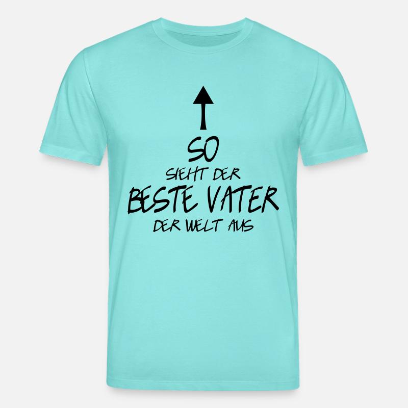 papa - Stanley/Stella Unisex Bio-T-Shirt CREATOR  - Poolblau