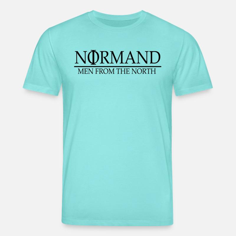 LOGO "NORMAN" - Stanley/Stella Unisex Bio-T-Shirt CREATOR - Poolblau