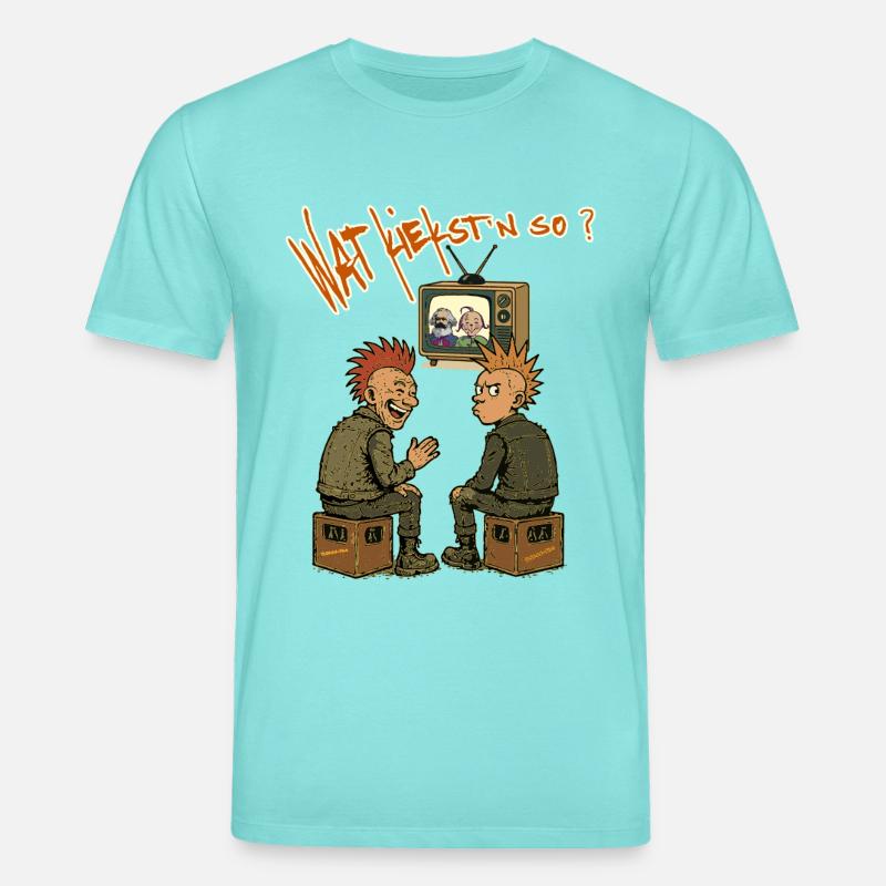Marx & Moritz - Stanley/Stella Unisex Bio-T-Shirt CREATOR  - Poolblau
